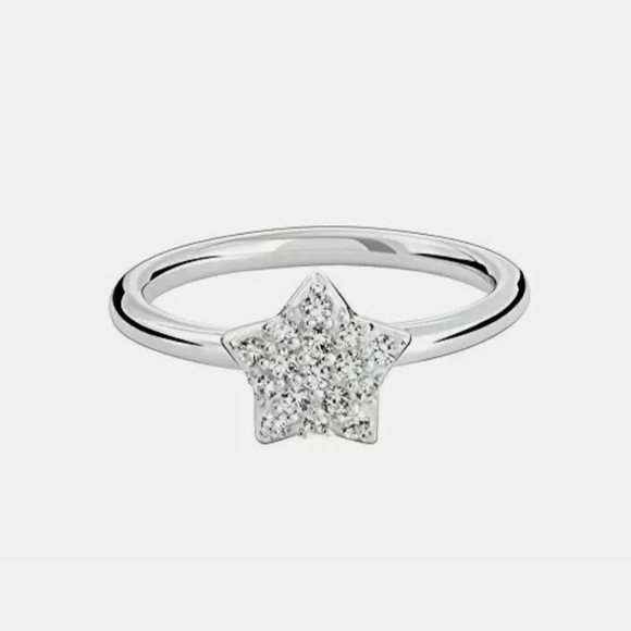 Chamilia Brilliant Star ring size 8 - Picture 2 of 5